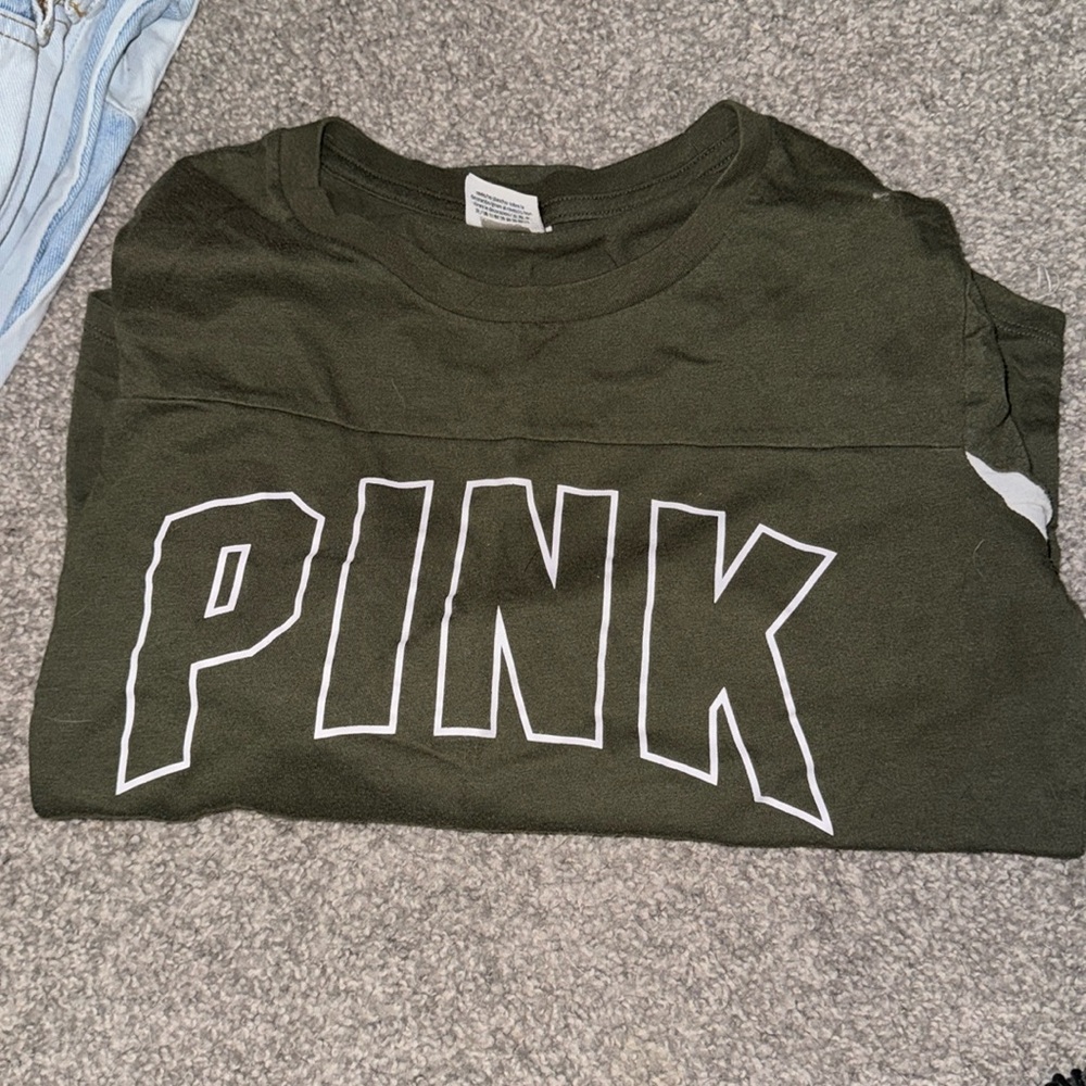 PINK 3/4 sleeve shirt